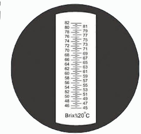 Hand Held Brix Refractometer Rhbn-82atc Built-in Calibration Knob 6pcs Per Lot