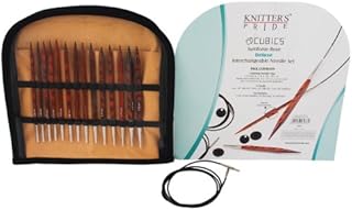 KnitPro Cubics Cubics Interchangeable Needle Deluxe Set, Rosewood