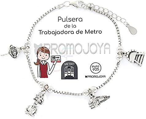 Eres lo mas You are The Most Woman Metro Worker Bracelet Silver - Image 3