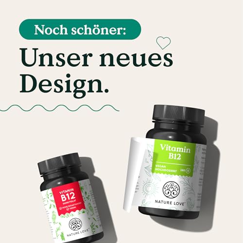 Vitamin B12-180 Tabletten - 500 µg pro Tablette - Beide aktiven Formen (Adenosyl- & Methylcobalamin) & Depotform - Ohne synthetische Zusätze, hochdosiert, vegan, laborgeprüft – Bild 3