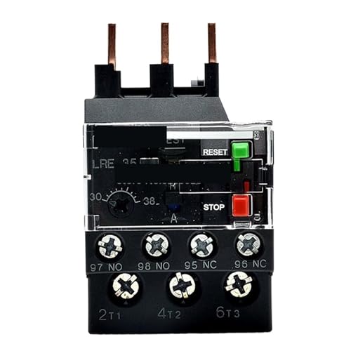 Relais thermique LRE35N 30-38A à déclenchement précis et version LR-N35N robuste