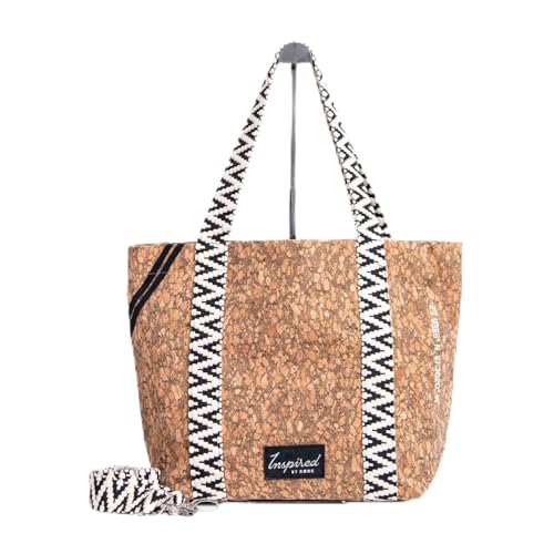 Bolso Tote Convertible Vilano Cork Vegano miniatura 1