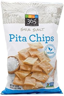 365 Sea Salt Pita Chips 18 oz