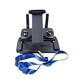 SKYREAT New Aluminum Foldable Tablet Ipad Mount Holder Extender with Lanyard for Mavic 2 Pro,Mavic 2 Zoom/Mavic Pro/Air/Mavic Platinum,DJI Spark Remote Controller