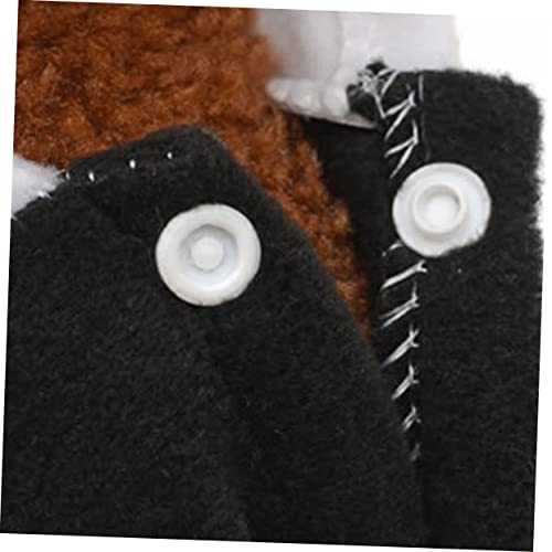 Disfraz Panda para perro BESPORTBLE talla S miniatura 4