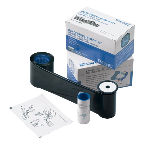 Cinta blanca monocromo Datacard 532000-004 miniatura 1