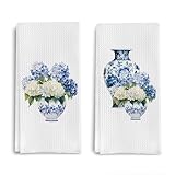 SÉCHAGE RAPIDE & SANS ODEUR : Ces essuie-tout sont très absorbants, mais peuvent être presque tordus à sec et sèchent en moitié de temps par rapport aux chiffons en coton. Les torchons sont légers et sèchent rapidement, sans souci d'odeurs désagréables.