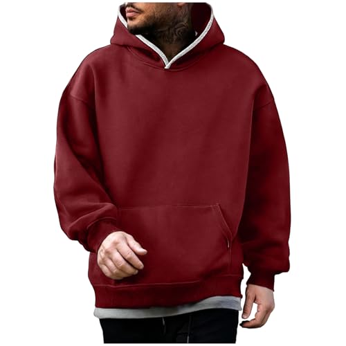 Sweat à capuche homme ample résolvant le choix de tenue pour les matinées fraîches