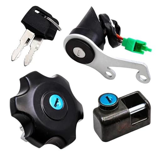 Juego de Cerradura Suzuki DRZ400SM Kit con Tapa de Combustible Antitirones