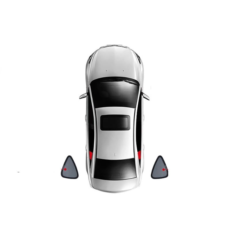 Autoruitdekking Zonwering Voor Vw Voor Sharan 7N 2010-2022 Magnetische Auto Zonnescherm Shield Voorruit Achter Zijruit Zonnescherm Vizier gordijn (Kleur : 10 2PCS Train