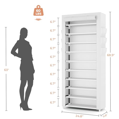 10-Tier Shoe Rack for 36-41 Pairs at 47% Off - Image 4