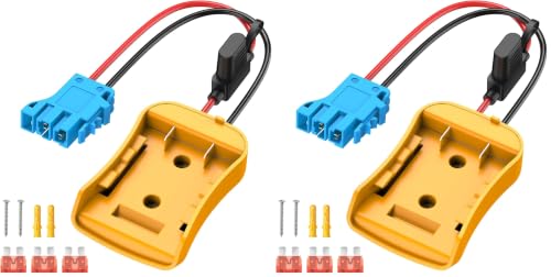 Image of Kzreect Battery Adapter Compatible with Dewalt 20V Battery (Pack of 2)