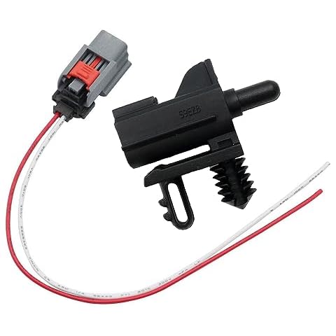 LIZAPUS A/C Ambient Air Temperature Sensor & Connector Pigtal Harness Compatible with Ford Fusion 2011-2019 Cover