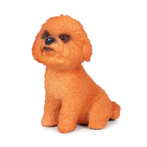 Ornements statue figurines chien Teddy KELIEQA décorations sculptures de table