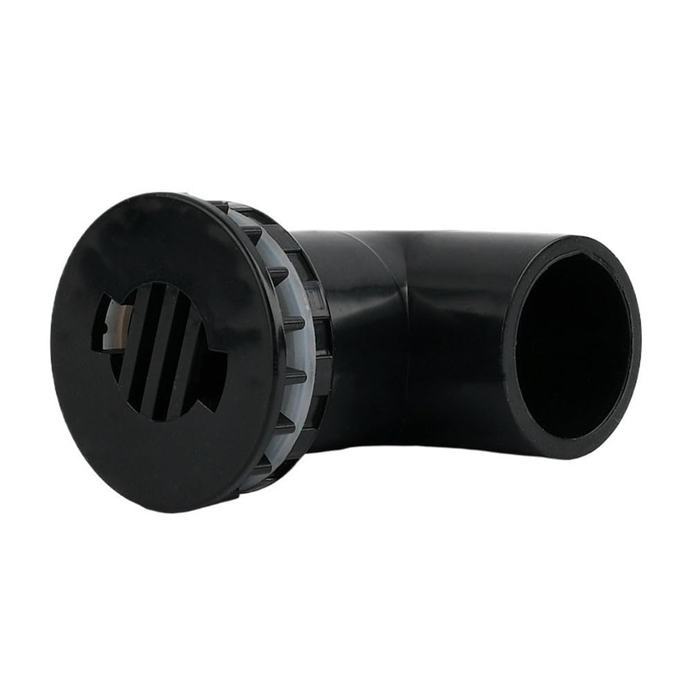 Pipe Drainage Joint 90 Degree Elbow/Direct Black PVC Pipe Connectors 20~50mm, Inlet Outlet Drain Fitting Overflow Joints 1pc(Green,20mm)