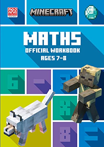 MNCRFT E_MNCRFT MATHS AGES 7-8: Official Workbook (Minecraft Education)