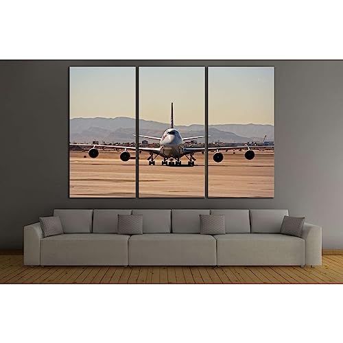 Airplane №145 Tableau triptyque ZELLART 150x100cm