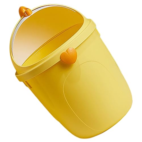 Poubelle ménagère grand format avec couvercle pour salon et bureau