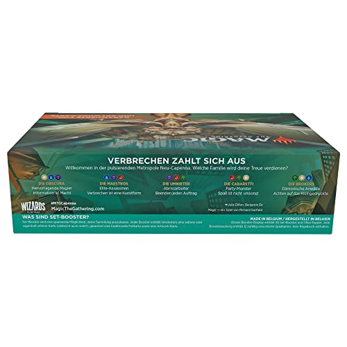 Magic: The Gathering Straßen von Neu-Capenna Set-Booster-Display mit 30 Boostern