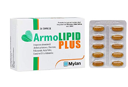 Immagine prodotto: ROTTAPHARM ArmoLIPID PLUS Integratore Colesterolo Cholesterol Supplement 20cp