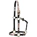 Weaver Leather Nylon Crimson Aztec Adjustable Chin and Throat Snap Halter, Average