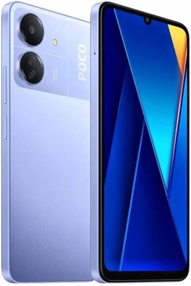 Amazon.com: Poco C65 4G LTE GSM (128GB + 6GB) 50MP Triple Camera