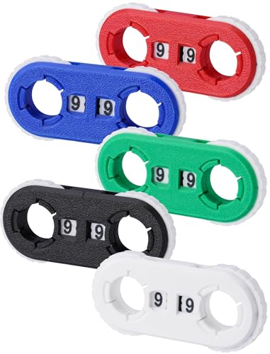 NiToy 5 Pcs MTG Life Counter 3D Printed Health Tracker Spinner for RPG