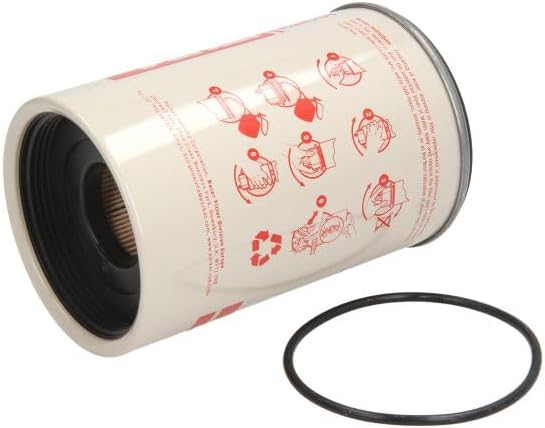 Spin-On Fuel Filter Element R25P 30 Micron Fuel Filter/Water Separator Replacement Element suitable for Racor 245R series fuel filters Compatible with VOLVO FM12 12.132 1998-2008