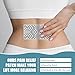 Teemofe Reusable Pain Patch, for Sore Muscle Relief - Pain Relief Patches for Back, Foot, Knee, Neck & More, Easy Adhesive Application, Fast Acting - Includes 1 Patch, 3 Adhesives&1 Carry Case-006
