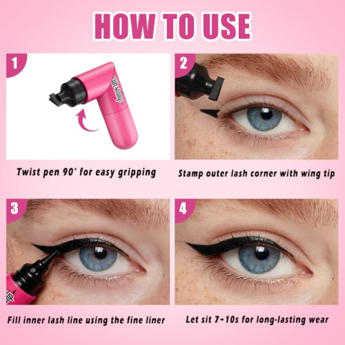 Delineador Twistable Cat Eye Stamp Duo Waterproof 4ml miniatura 5