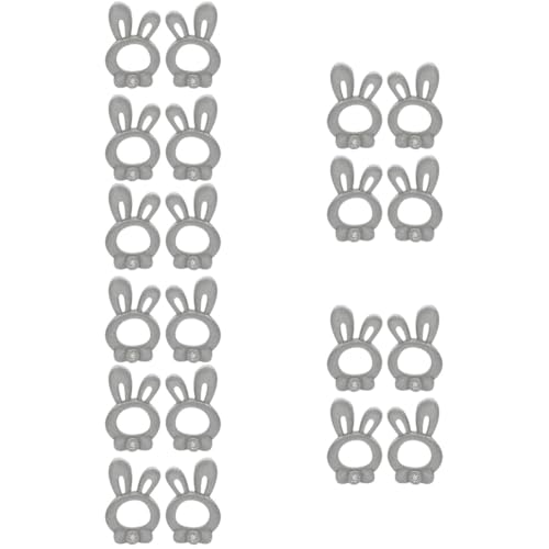 Boucles d'oreilles lapin HJZZQH en lot de 5 sets pour femme et enfant