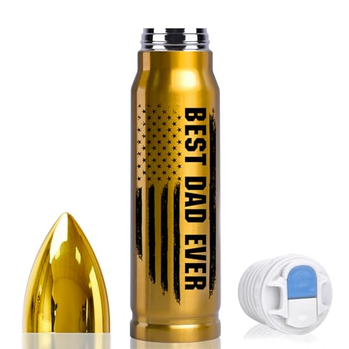 Tmacker Gifts for Dad from Daughter Wife 17oz Stainless Steel Bullet Tumbler, Coffee Mug Birthday Gifts for Men Grandpa on Christmas Anniversary Valentines Fathers Day Stocking Stuffers for Men