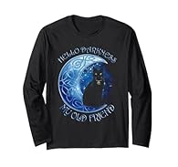 Funny design. Hello Darkness My Old Friend Funny Cat Moon Tshirt. Hello Darkness My Old Friend Funny Cat Moon Tee shirt. Great gift for Cat Lover pet tee shirts, pet shirts, pet t shirts, cat shirt, kittie shirt, pet tee shirts, pet lovers, pet lover...