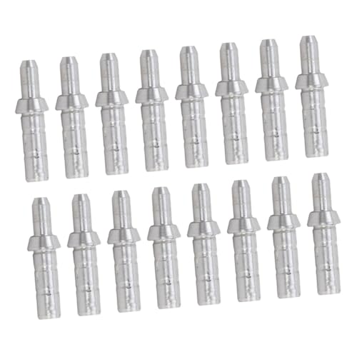 Abaodam 40pcs Aluminum Arrow Nock Shafts Arrow Tails 4.2mm Id Nock Accessories Tails