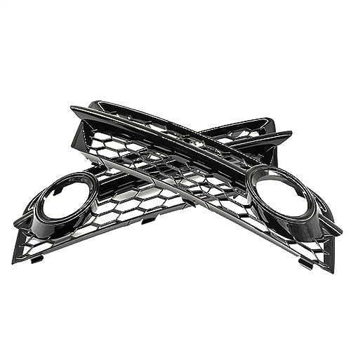 Grille de phare antibrouillard TT 8J stop aux calandres cassées pack noir 2X