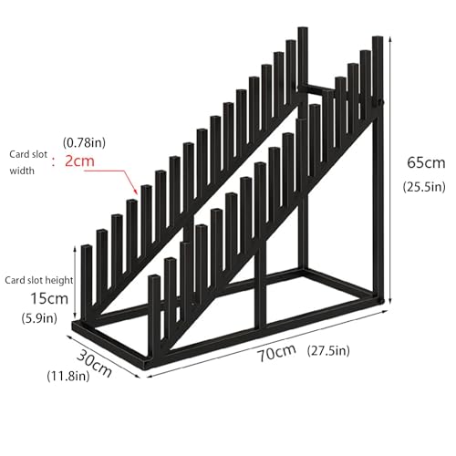 Présentoir de céramique vertical pour aménagement de showroom design