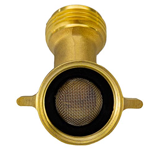 Recpro 45 Degree Hose Elbow For City Water Fill | Brass Hose Fitting | Rv Plumbing | Prevent Hose Crimping And Strain #TOP3