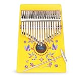 Marmelada Music - Kalimba de madera para niños, instrumento perfecto para músicos jóvenes