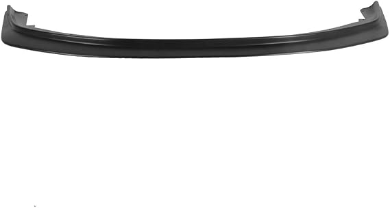 Fit 1992-1995 Honda Civic Front Bumper Lip Black PU | IKON MOTORSPORTS Front Lip Finisher Under Chin Spoiler Add On 1993 1994
