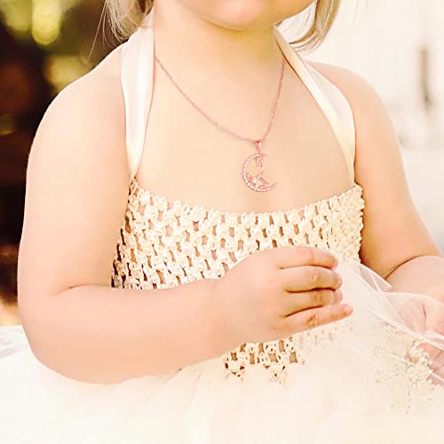 Civokina Unicorns Gifts For Girls, Rose Gold Plated Unicorn Necklace For Girls Teen Girls Letter M Initial Necklaces For Girls Toddler Kids Jewelry For Girls Unicorn Gifts For Girls Unicorn Gifts #TOP3
