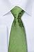 Retreez Green Christmas Woven Men's Tie with Christmas Candy Canes Pattern