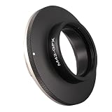 CHICIRIS Adattatore per Obiettivo, Vite M42 su Adattatore per Fotocamera GFX G Mount per Obiettivi SLR, con Struttura Precisa in Lega di Alluminio, per Fotocamere Mirrorless GFX50 GFX100
