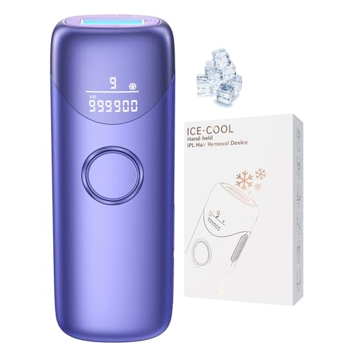 Ubroo Portable IPL Hair Remover Device 5°C Ice Cooling, Effective...