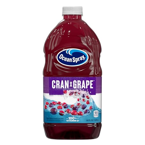 Ocean Spray Cranberry Grape Juice Drink, 64 Fl Oz Bottle