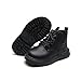 Komfyea Boys And Girls Lace Up Casual Outdoor Hiking Ankle Boots(Toddler/Little Kids) Com881Black30