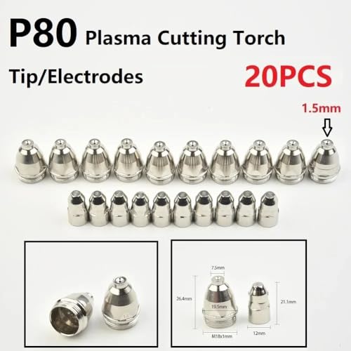 Puntas de antorcha de plasma que optimizan la precisión del corte 6