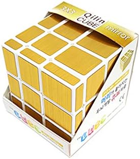 Qilin 3x3 Cube Mirror Gold Speed Magic Cube Puzzle