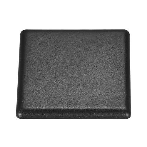 Image of uxcell 8080 EU Standard Profile End Cap, Plastic Square Aluminum Extrusion Plug for Trolley, Fish Tank Rack, Storage Rack, Black 80x80mm 5pcs