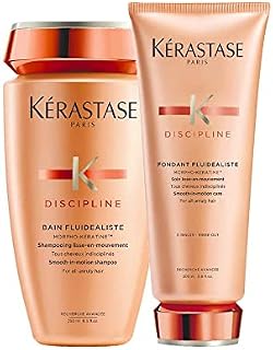 Kerastase Discipline Bain Fluidealiste Shampoo 250ml & Fondant Fluidealiste 200ml (Shampoo & Conditioner) Duo