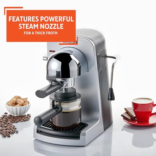 IMUSA 4cup Electric Bistro Espresso Cappuccino Maker, Silver by Imusa - Image 6